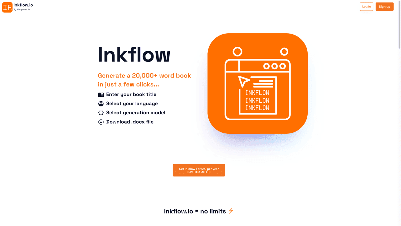 Inkflow website