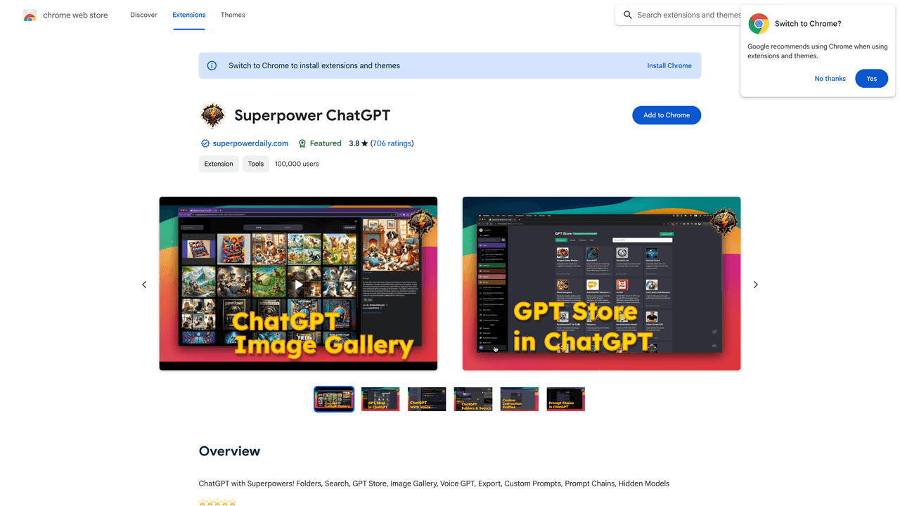 Superpower GPT website