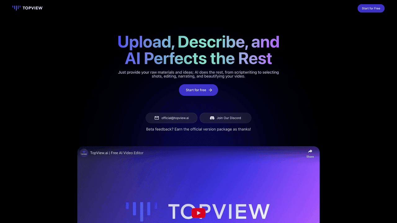 TopView.ai website