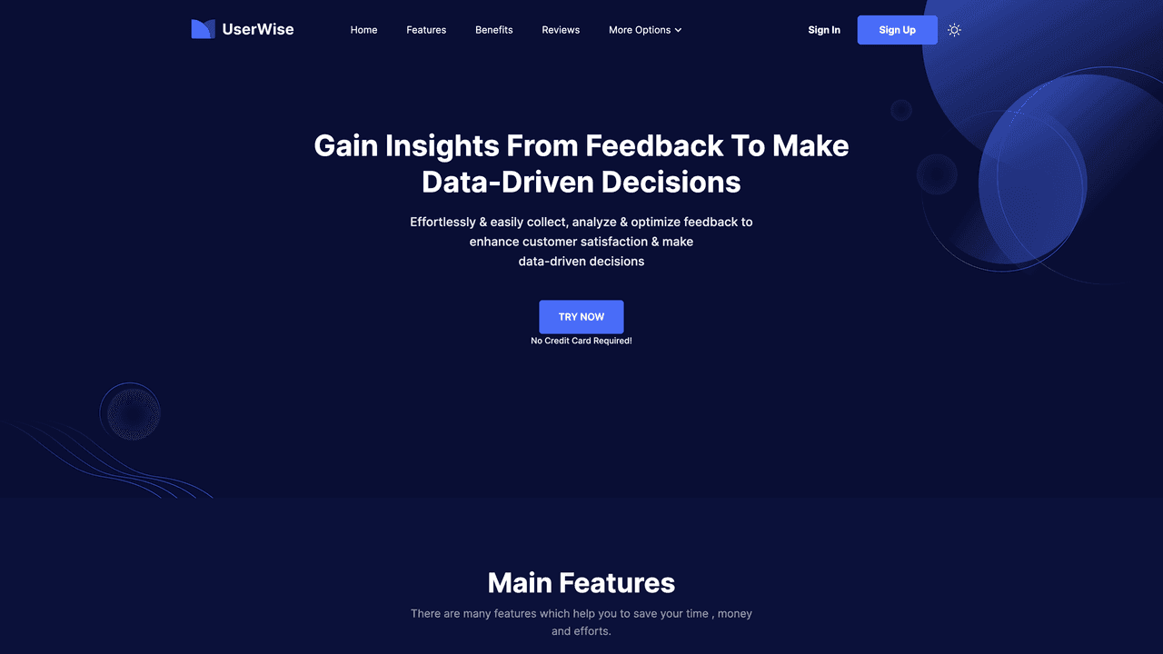 UserWise website