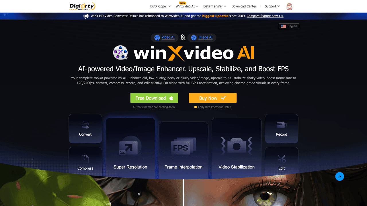 Winxvideo AI website