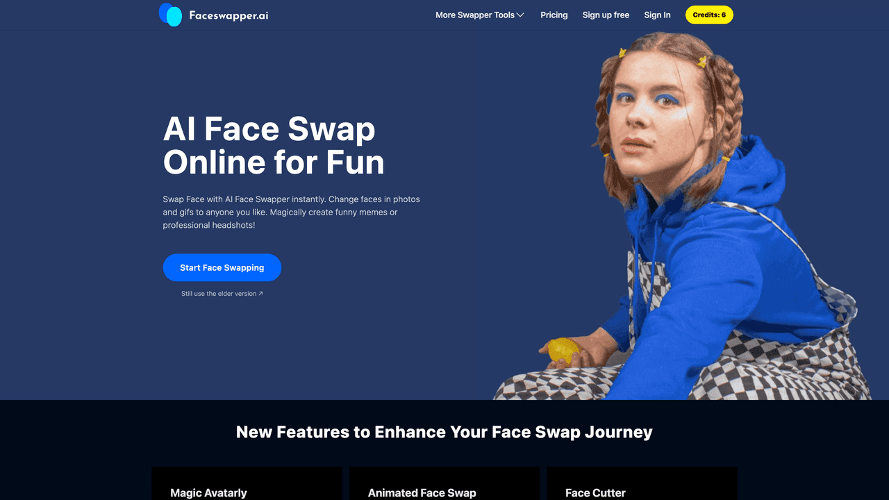 FaceSwapper website