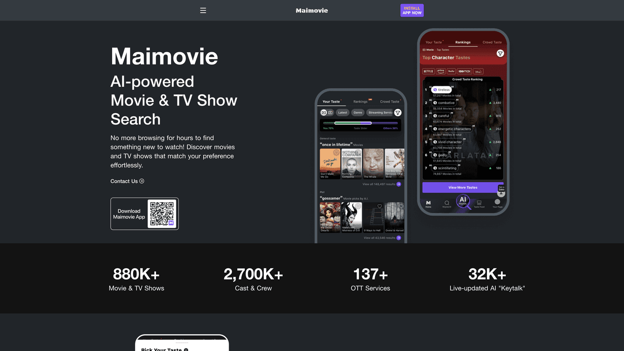 MaiMovie website