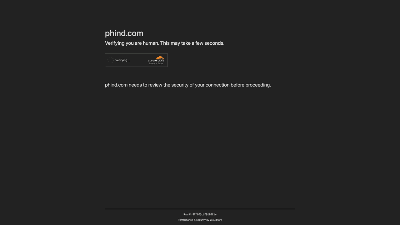 Phind website