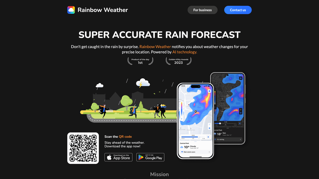 Rainbow.ai website