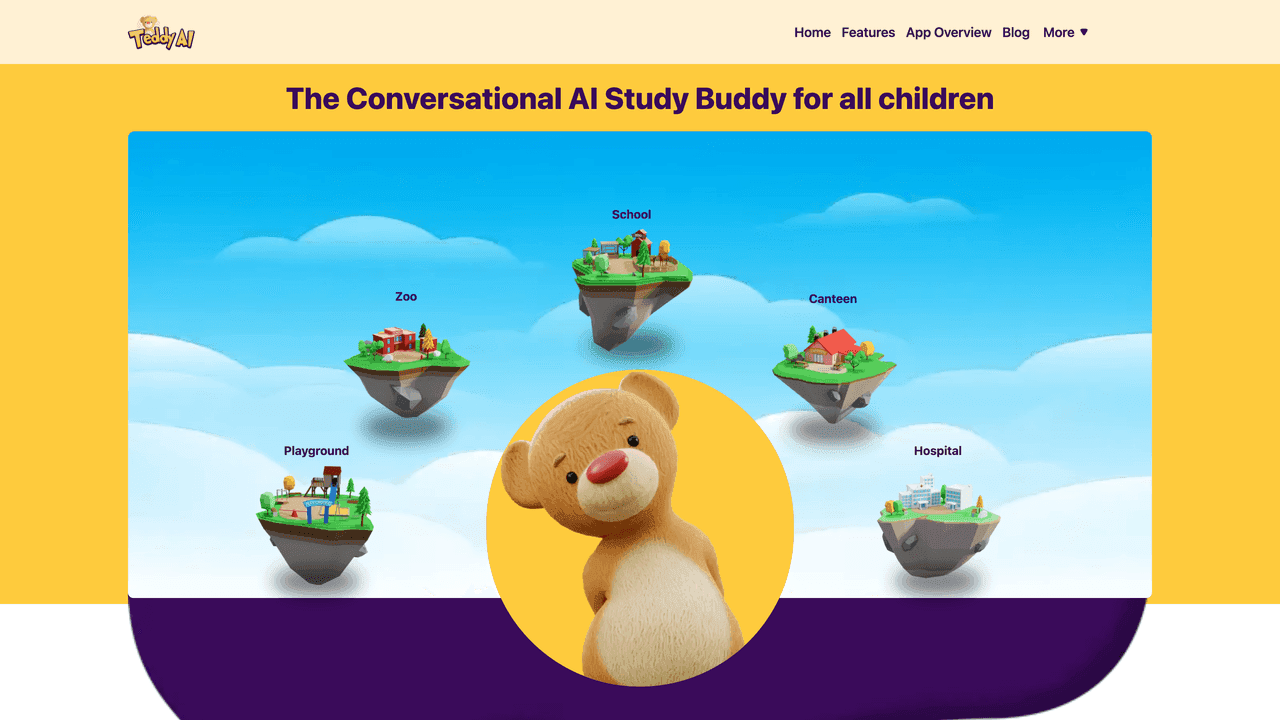 Teddy AI website