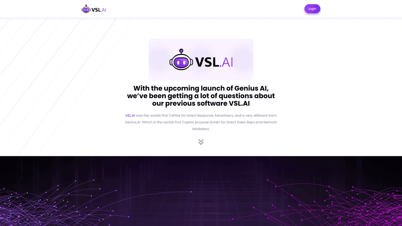 VSL.AI website