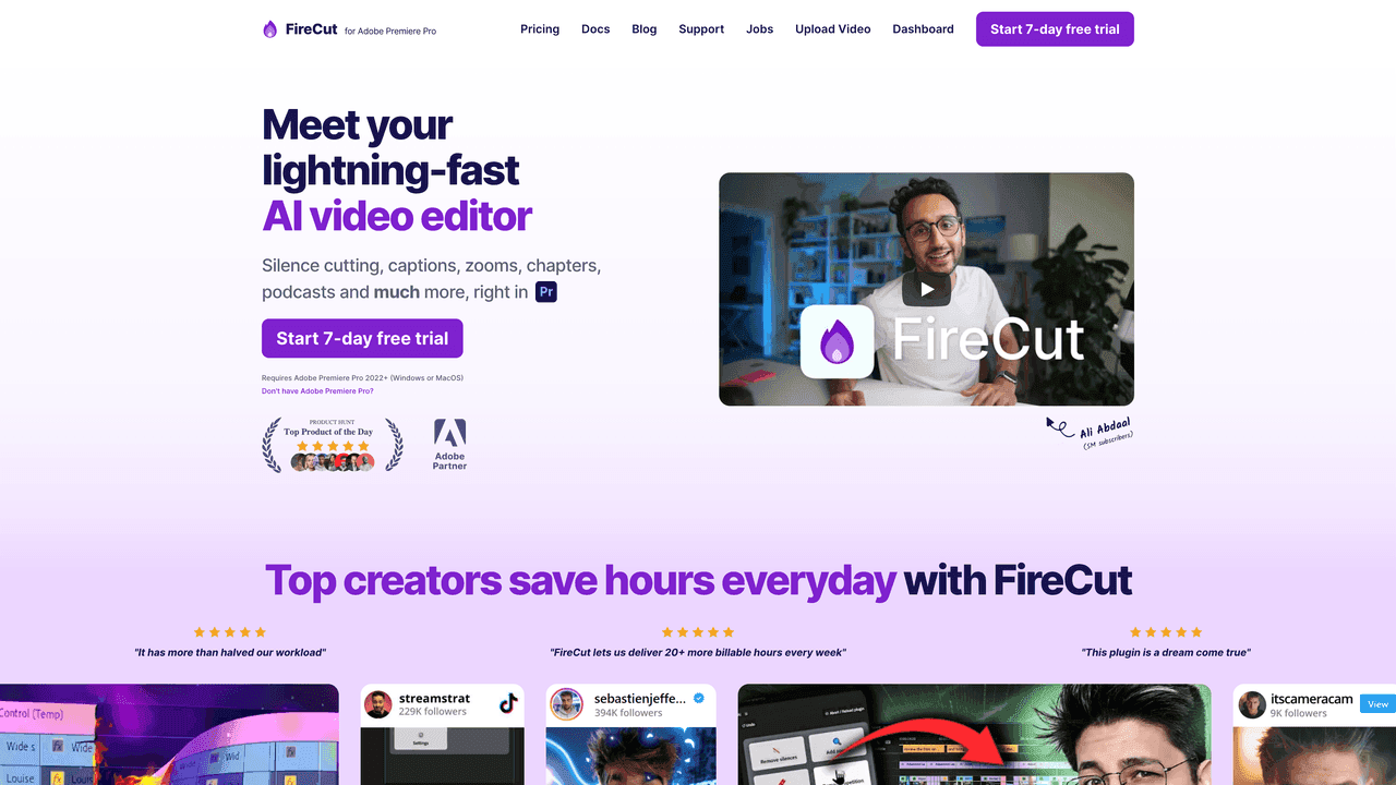 FireCut website