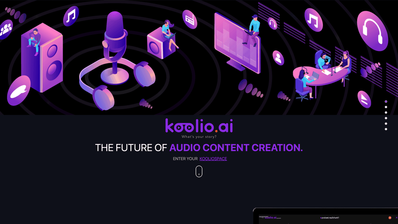 Koolio.ai website